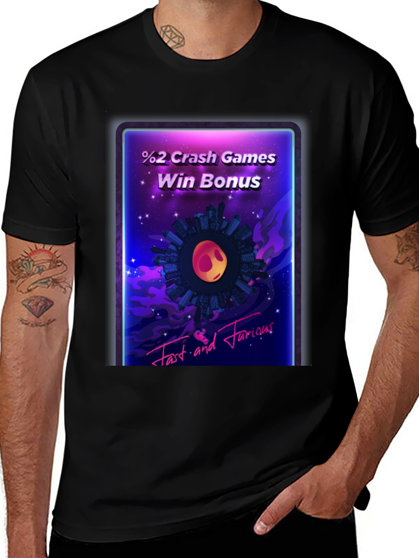 Variant 25 of Crash Games Bonus T-Shirt - Fast & Furious
