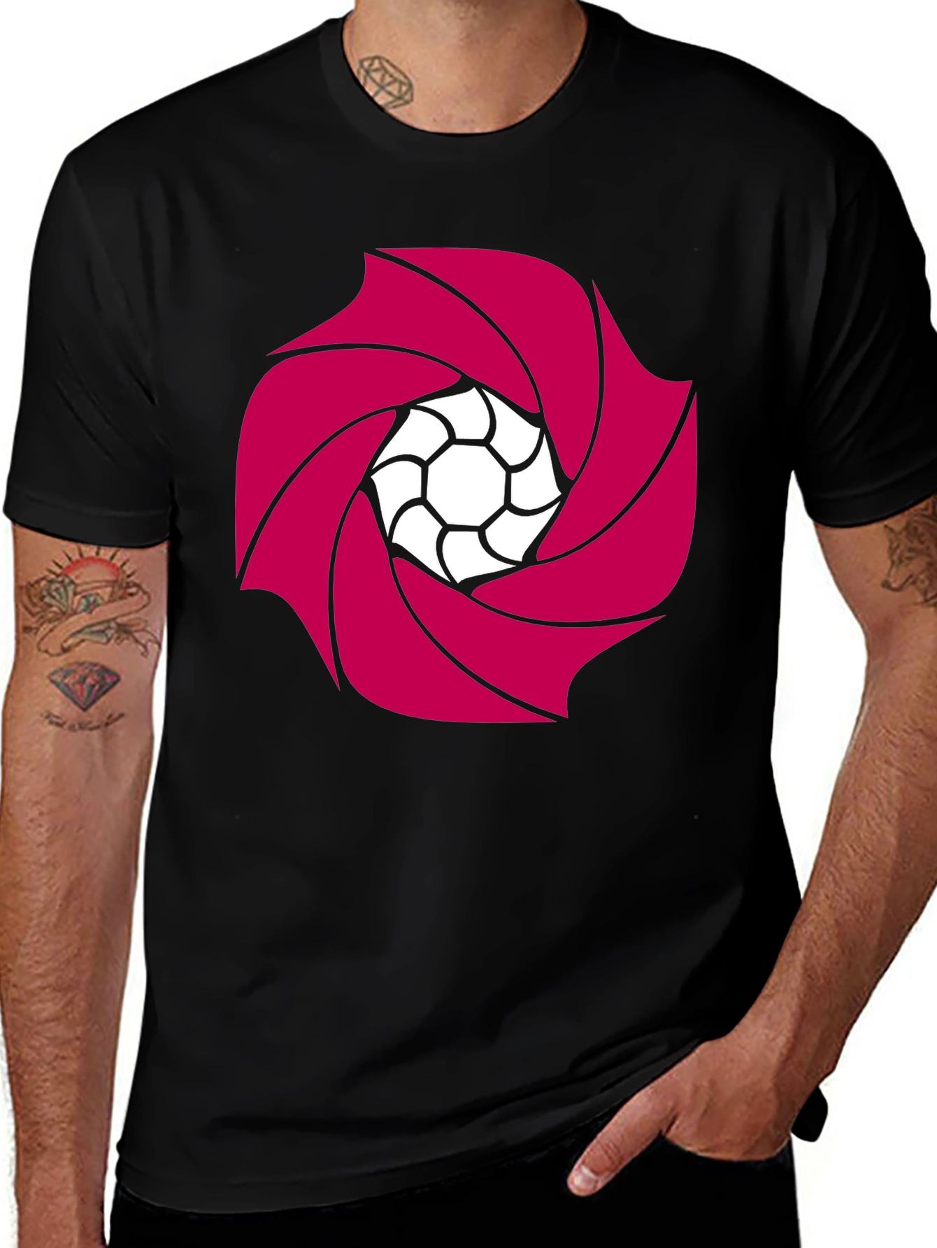 Variant 11 of Modern Floral Graphic Tee - Stylish Casual Wear