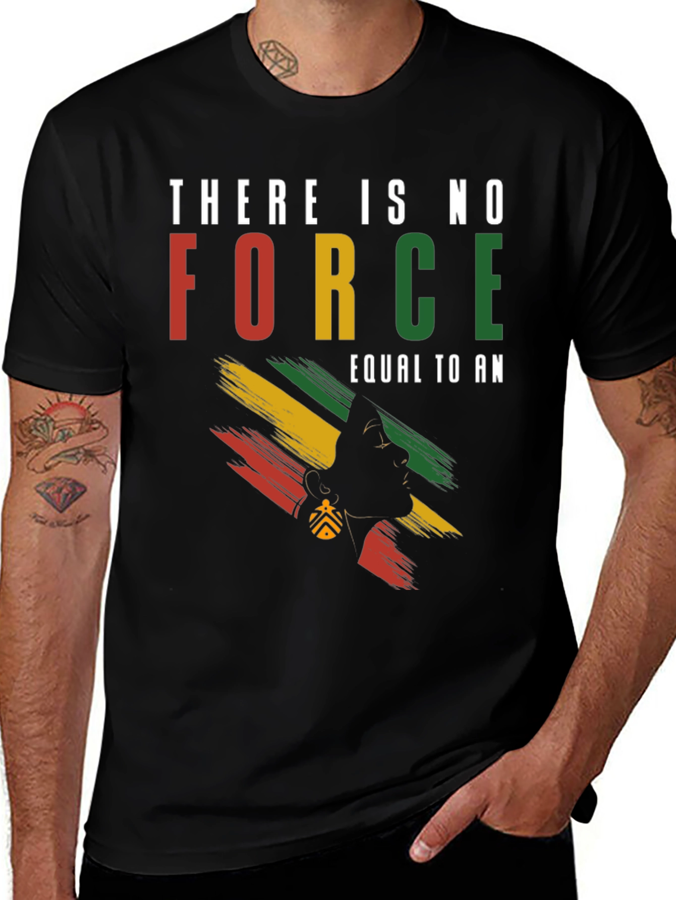 Variant 11 of Empowering Black Pride Graphic T-Shirt