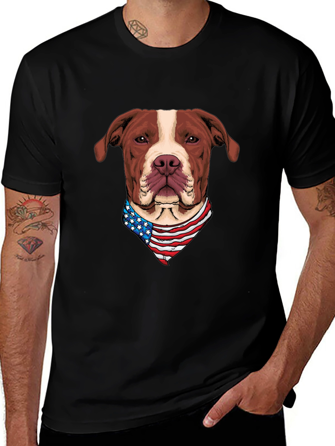 Variant 5 of American Pitbull T-Shirt