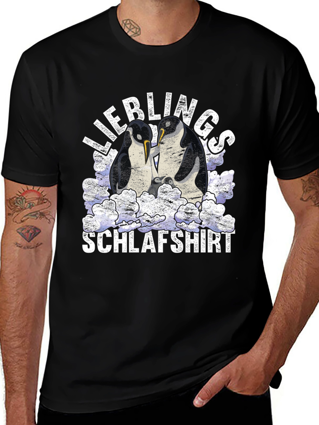 Variant 5 of Penguin Sleeping Shirt - Liebling Schlafshirt T-Shirt
