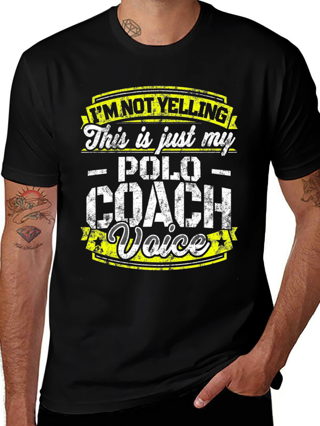 Variant 27 of Polo Coach Voice T-Shirt - Funny Gift for Coaches