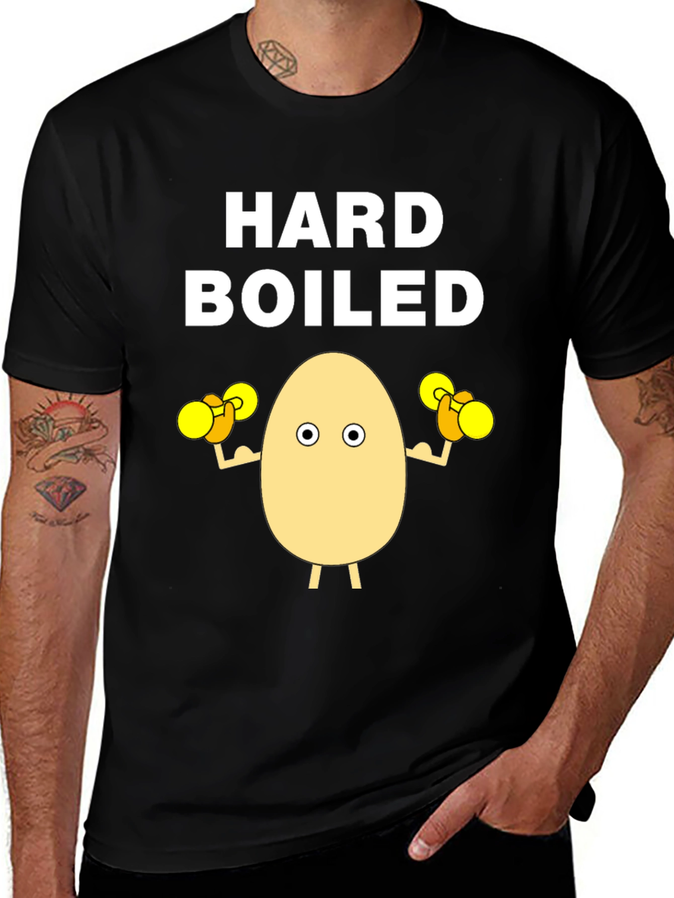 Variant 10 of Hard Boiled Egg Graphic T-Shirt