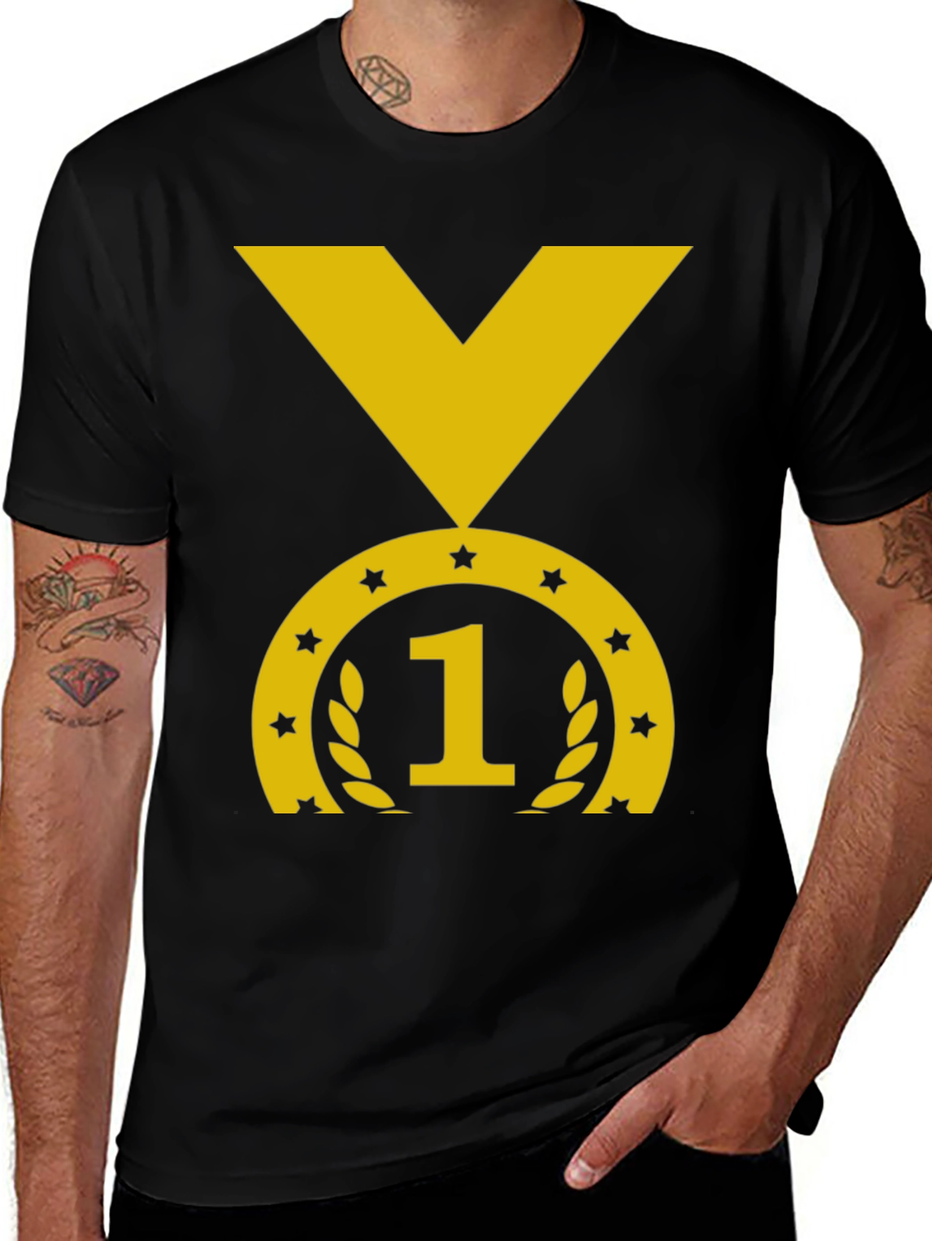 Variant 11 of Winner Tee - Number One T-Shirt