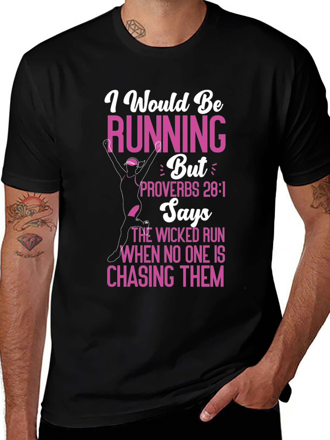 Funny Christian Running T-Shirt