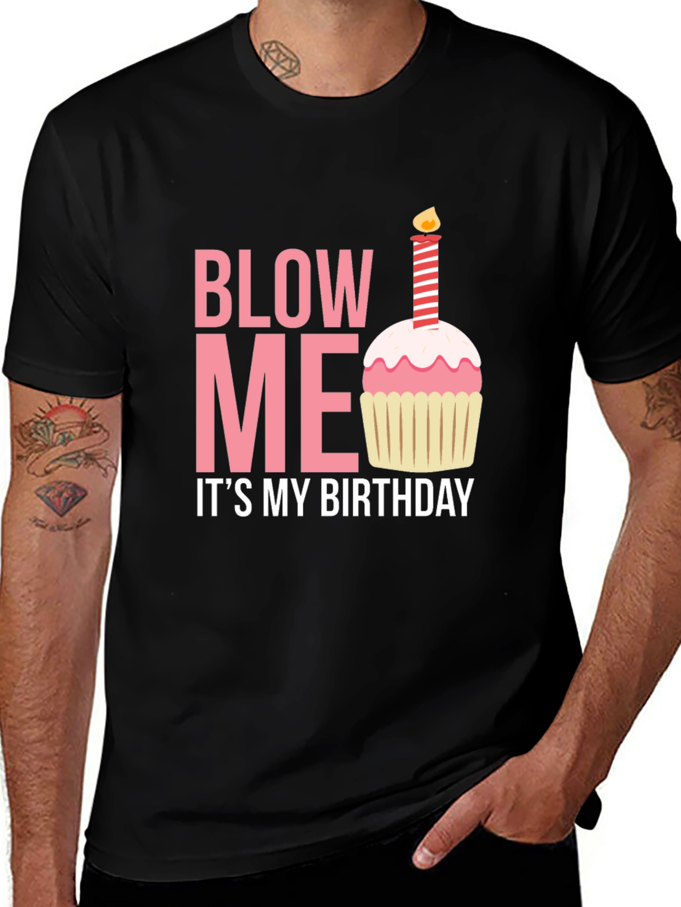 Variant 28 of Blow Me It's My Birthday T-Shirt