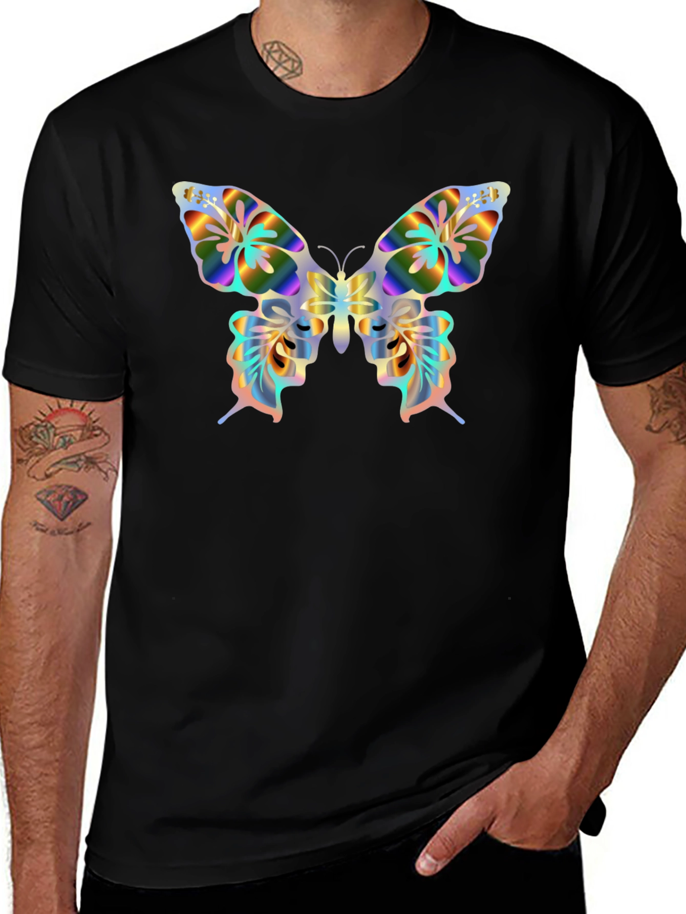 Variant 3 of Butterfly Graphic T-Shirt