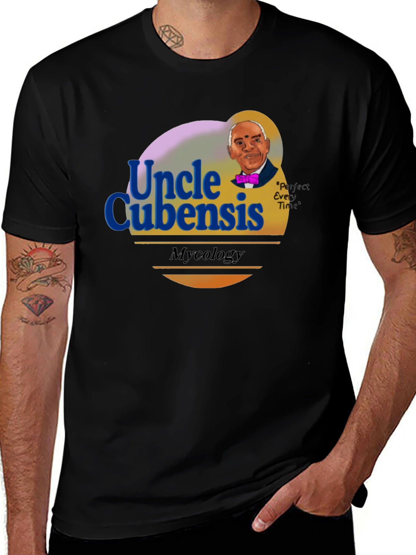 Uncle Cubensis T-Shirt: Mycology Humor Tee