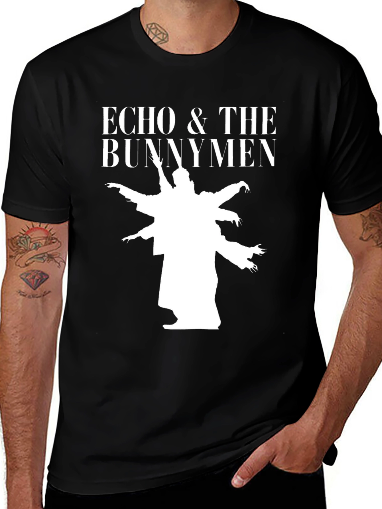 Variant 21 of Echo & The Bunnymen Black Graphic Tee