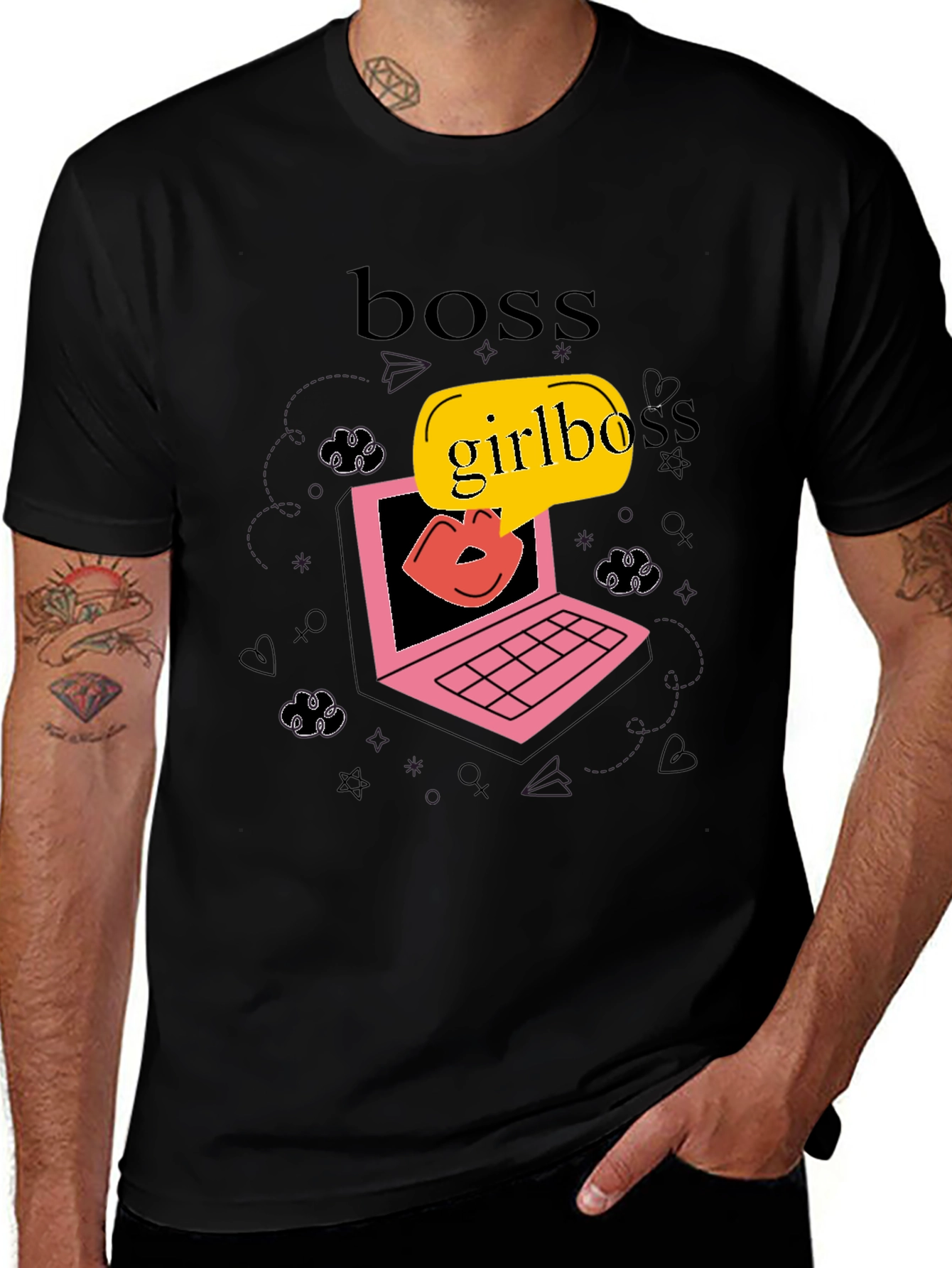 Variant 7 of Girl Boss T-Shirt - Empowering Women's Fashion