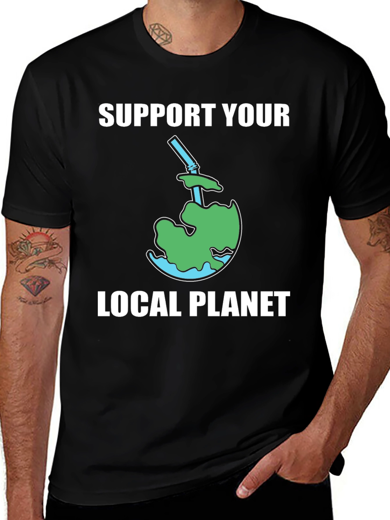 Support Your Local Planet T-Shirt