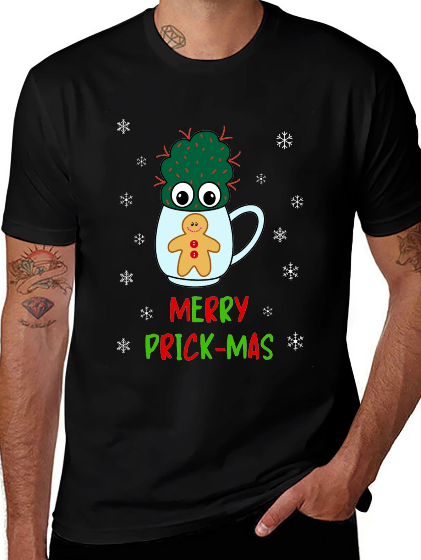 Variant 11 of Merry Prick-mas Graphic T-Shirt