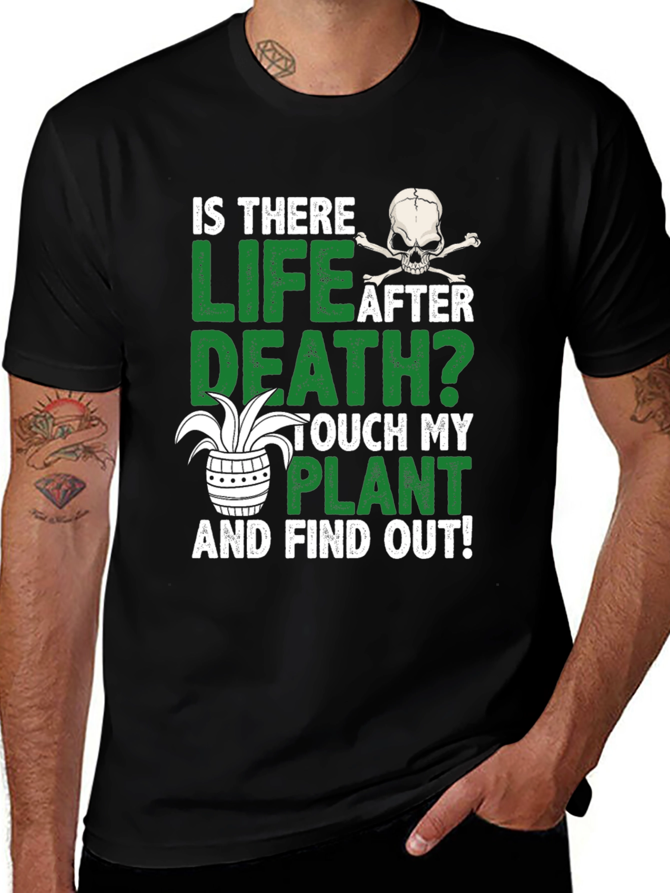 Variant 3 of Life After Death Plant T-Shirt