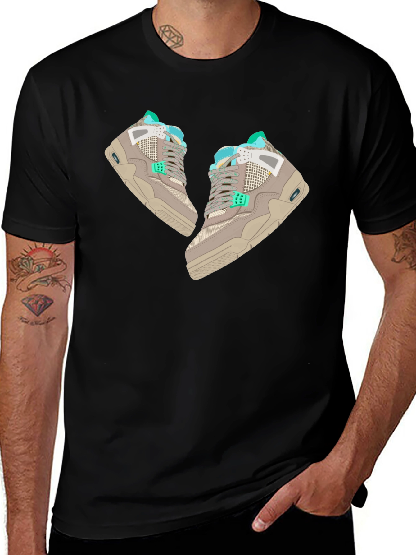 Variant 19 of Sneaker Graphic Tee - Stylish Casual Wear