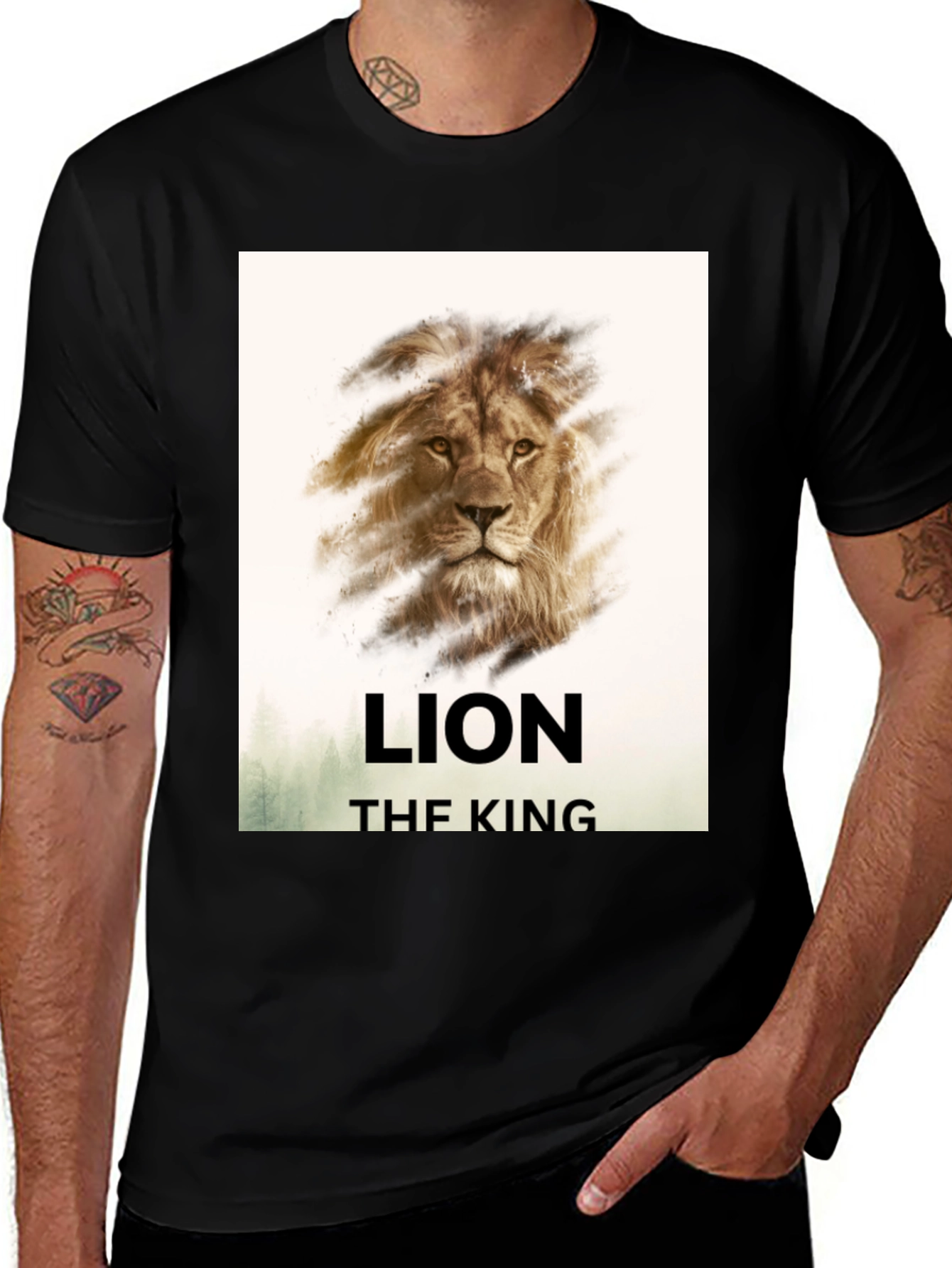 Lion King T-Shirt - Black