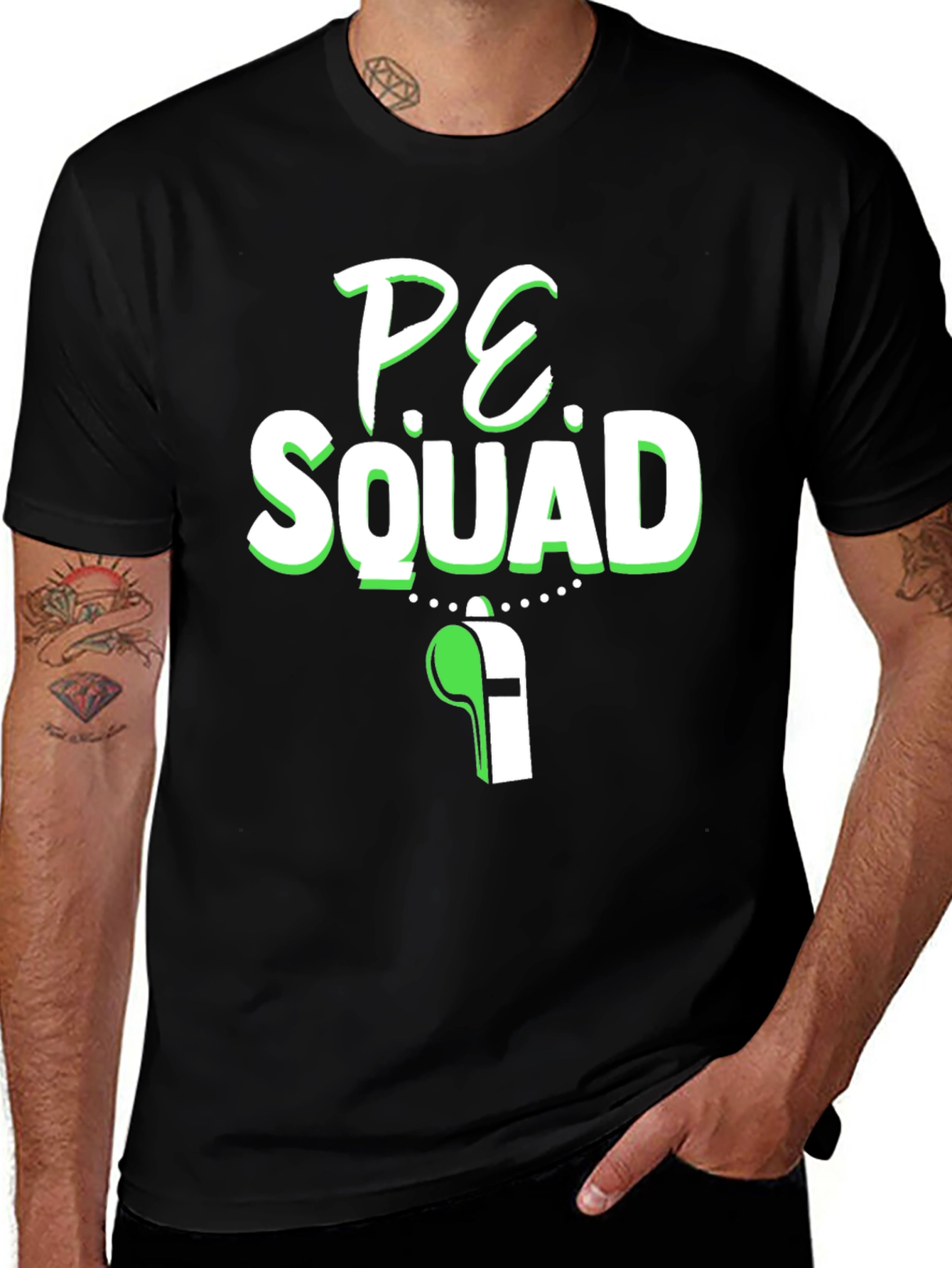 PE Squad Black T-Shirt