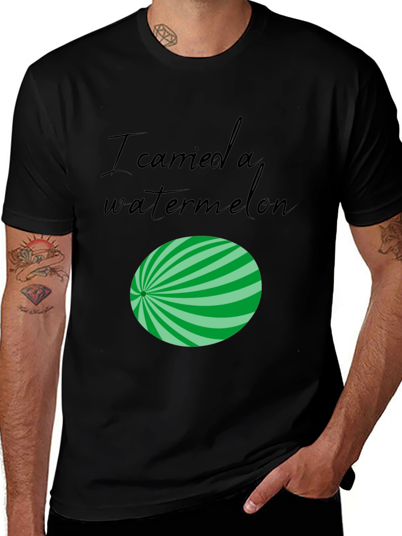 Variant 12 of I Carried a Watermelon T-Shirt - Classic Fit