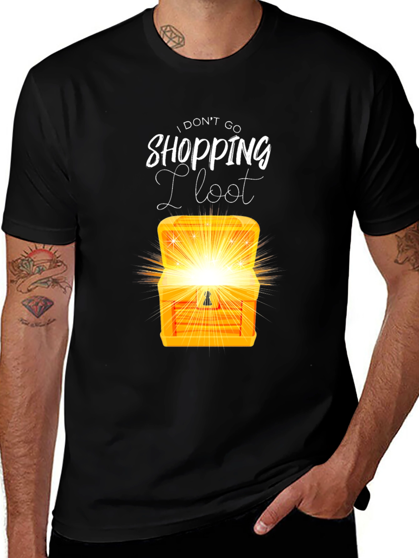 I Don't Go Shopping I Loot T-Shirt