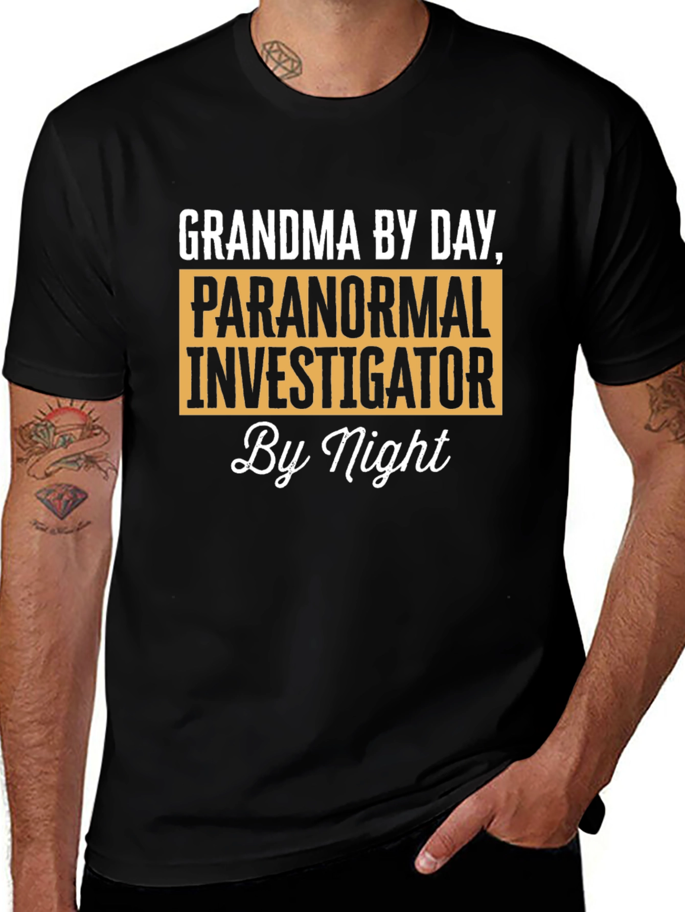 Grandma Paranormal Investigator T-Shirt