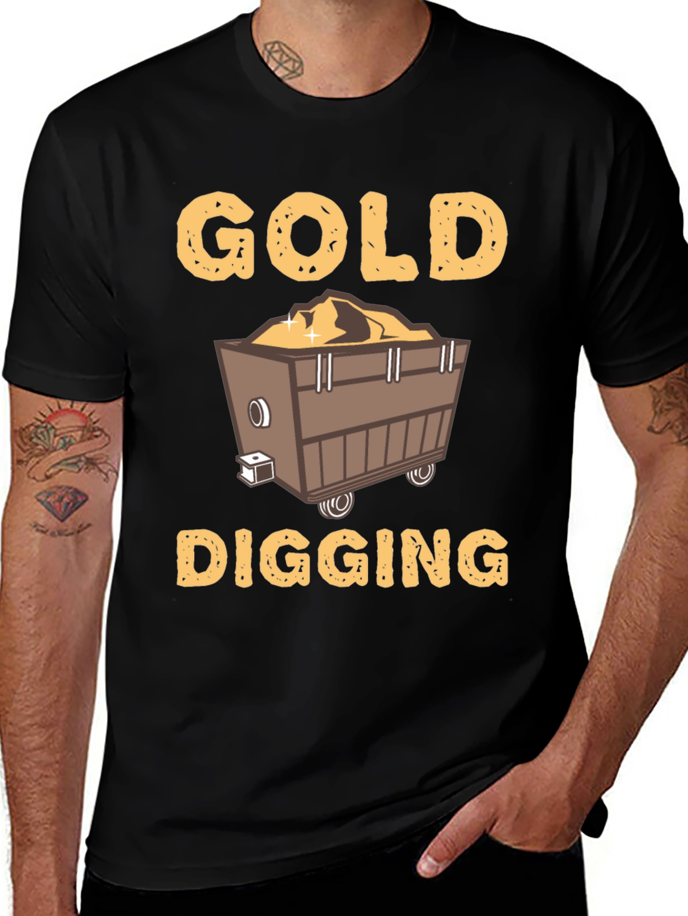 Variant 16 of Gold Digging T-Shirt - Funny Miner Gift