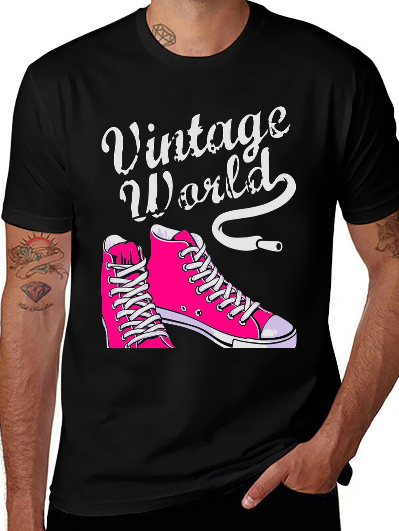 Variant 24 of Vintage World Graphic Tee