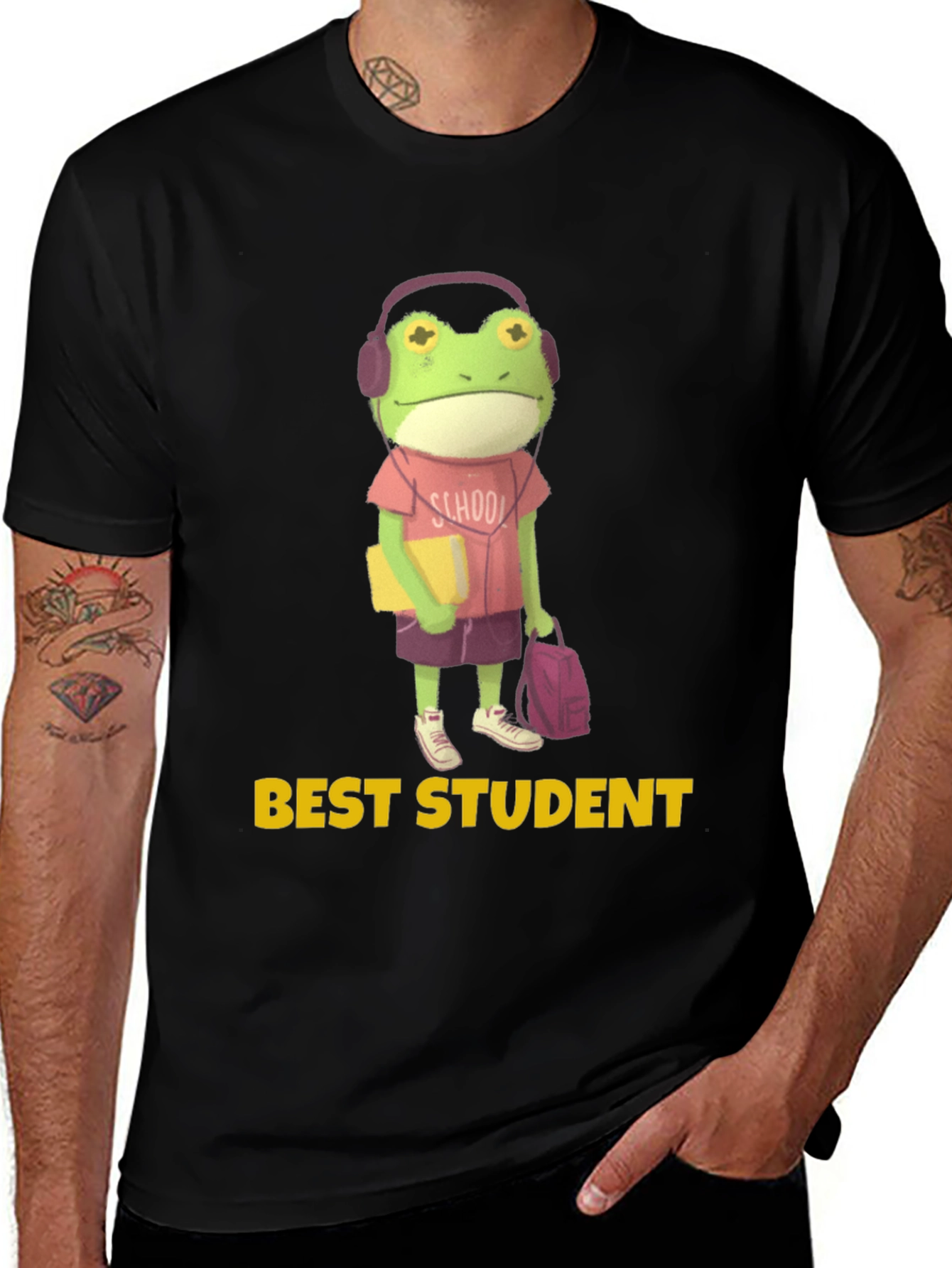 Variant 21 of Best Student Frog T-Shirt