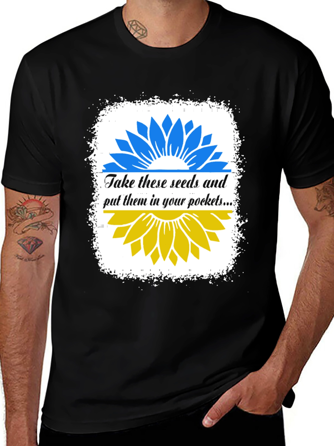 Ukraine Sunflower Seeds T-Shirt