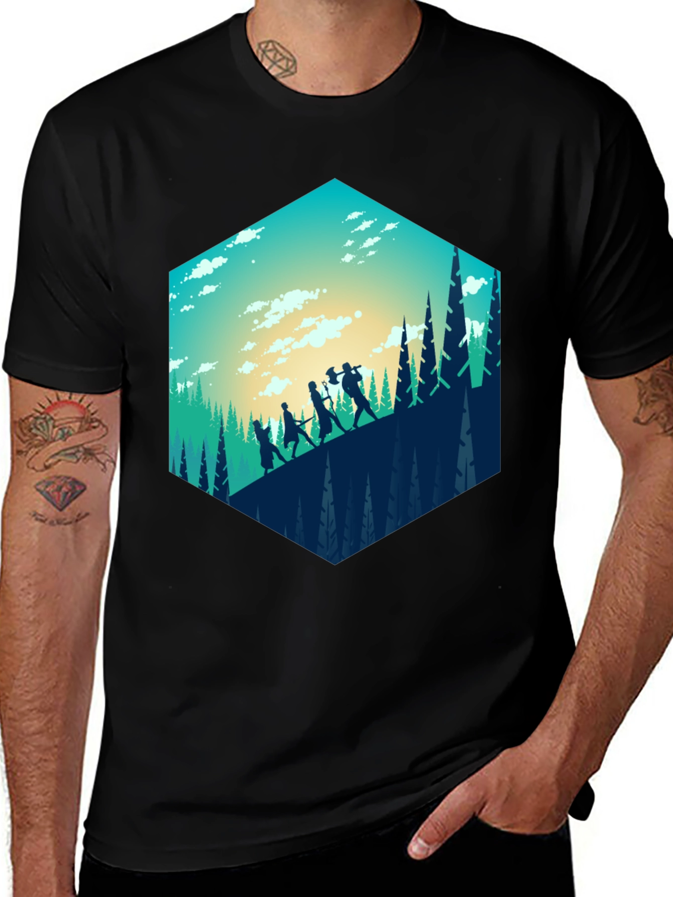 Variant 25 of Adventure Awaits Graphic Tee - Unisex