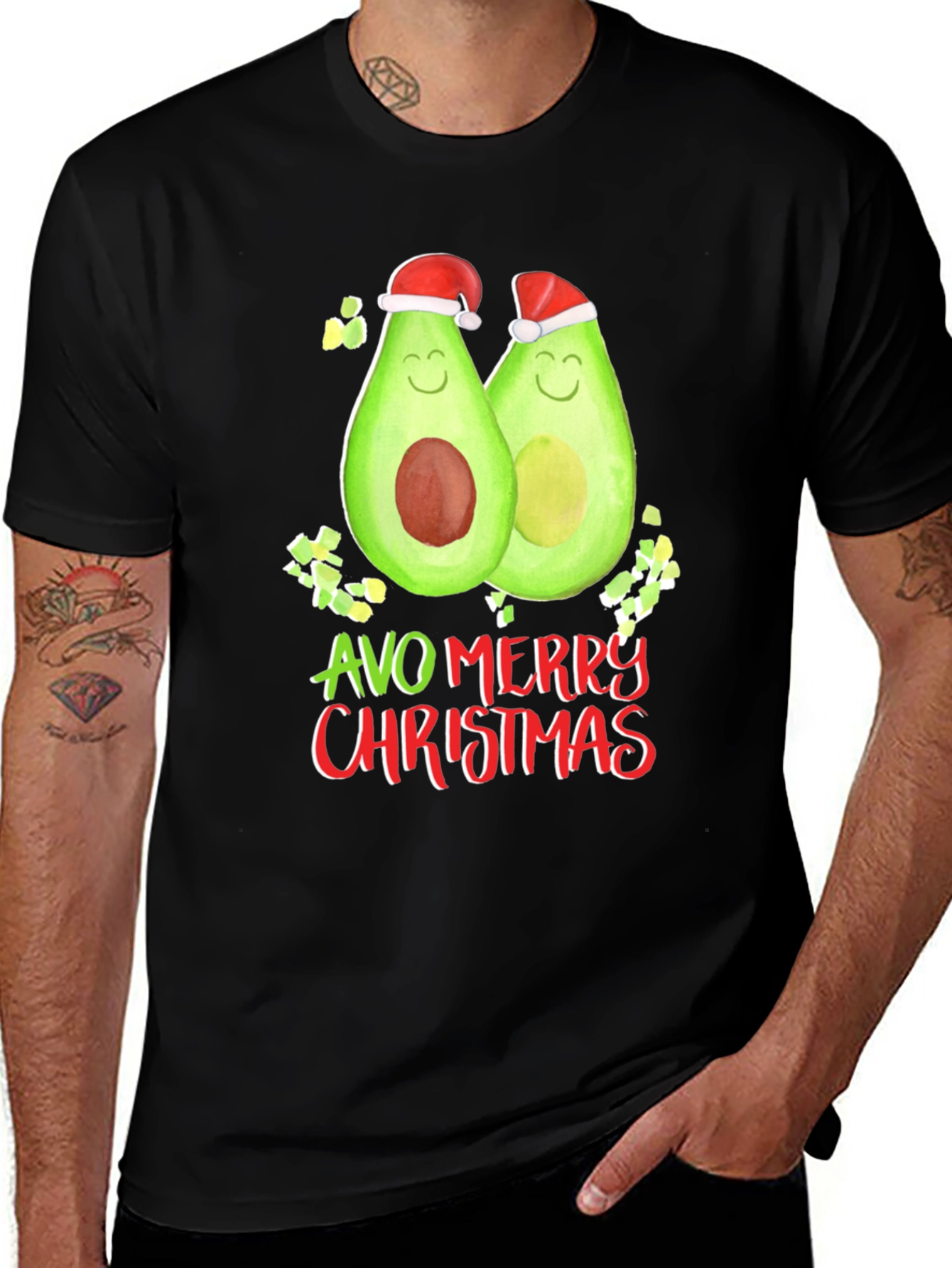 Variant 21 of Avo Merry Christmas Holiday T-Shirt
