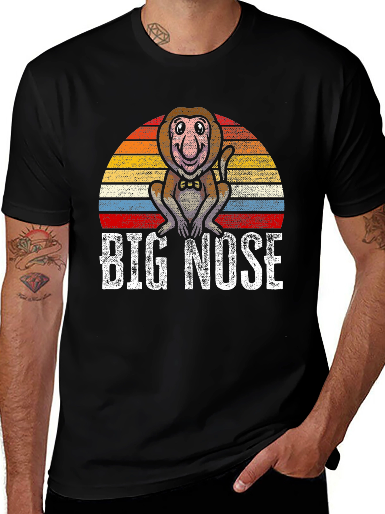 Variant 20 of Big Nose Monkey T-Shirt Novelty Graphic Tee