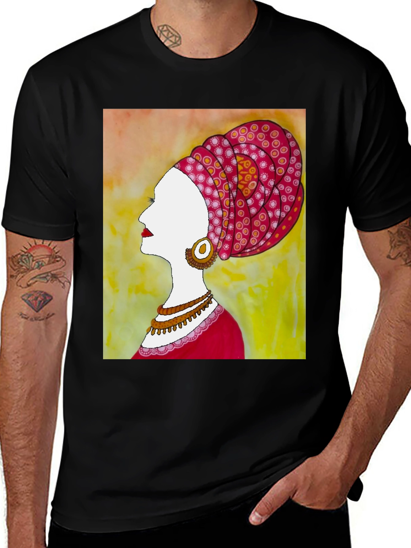 Stylish Afrocentric T-Shirt