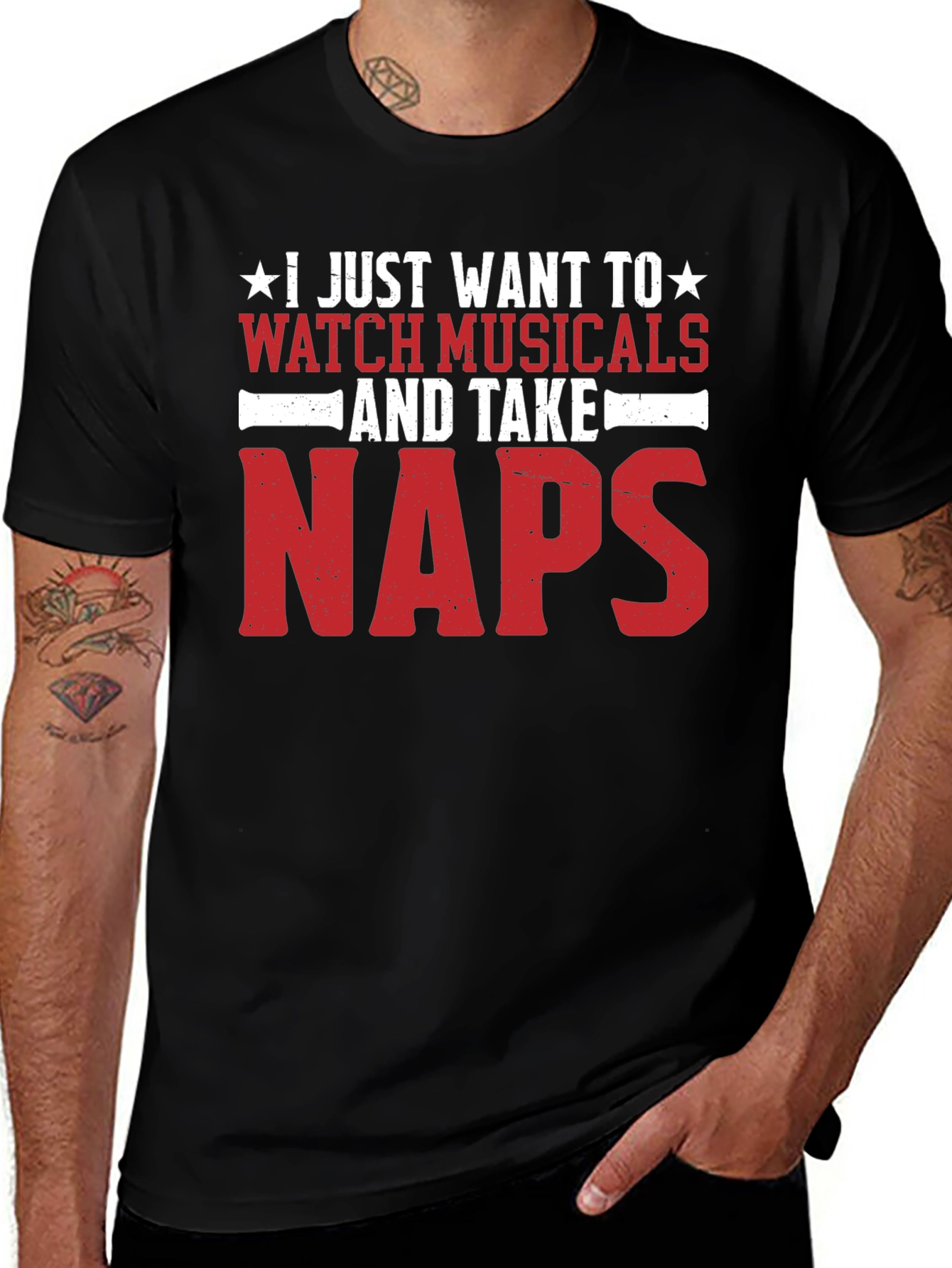 Variant 7 of Musical Lover's Naps T-Shirt