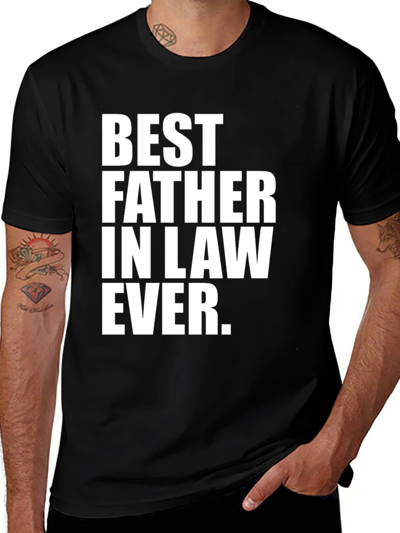 Variant 21 of Best Father-in-Law Ever T-Shirt