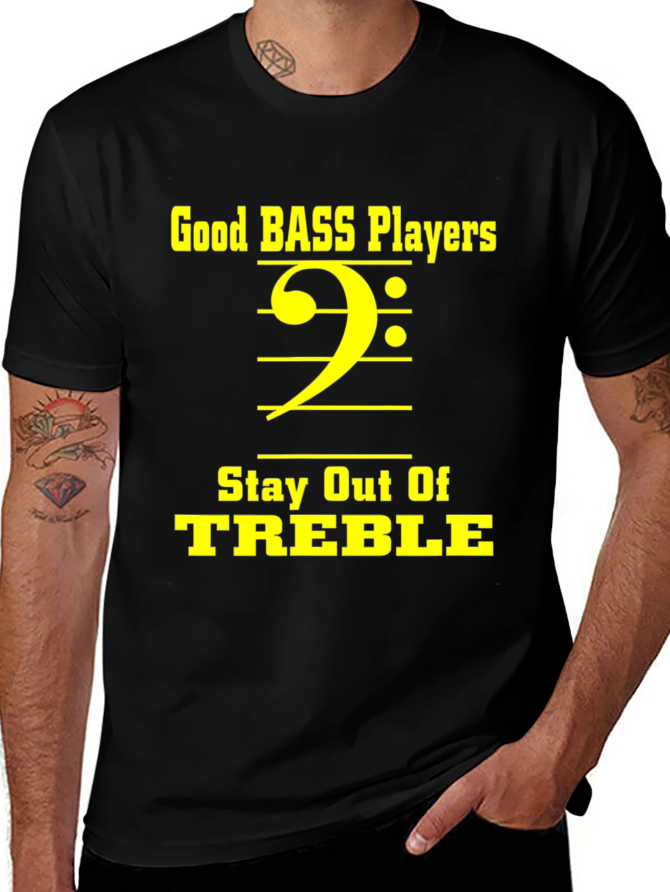 Good Bass Players T-Shirt - Music Lover Tee
