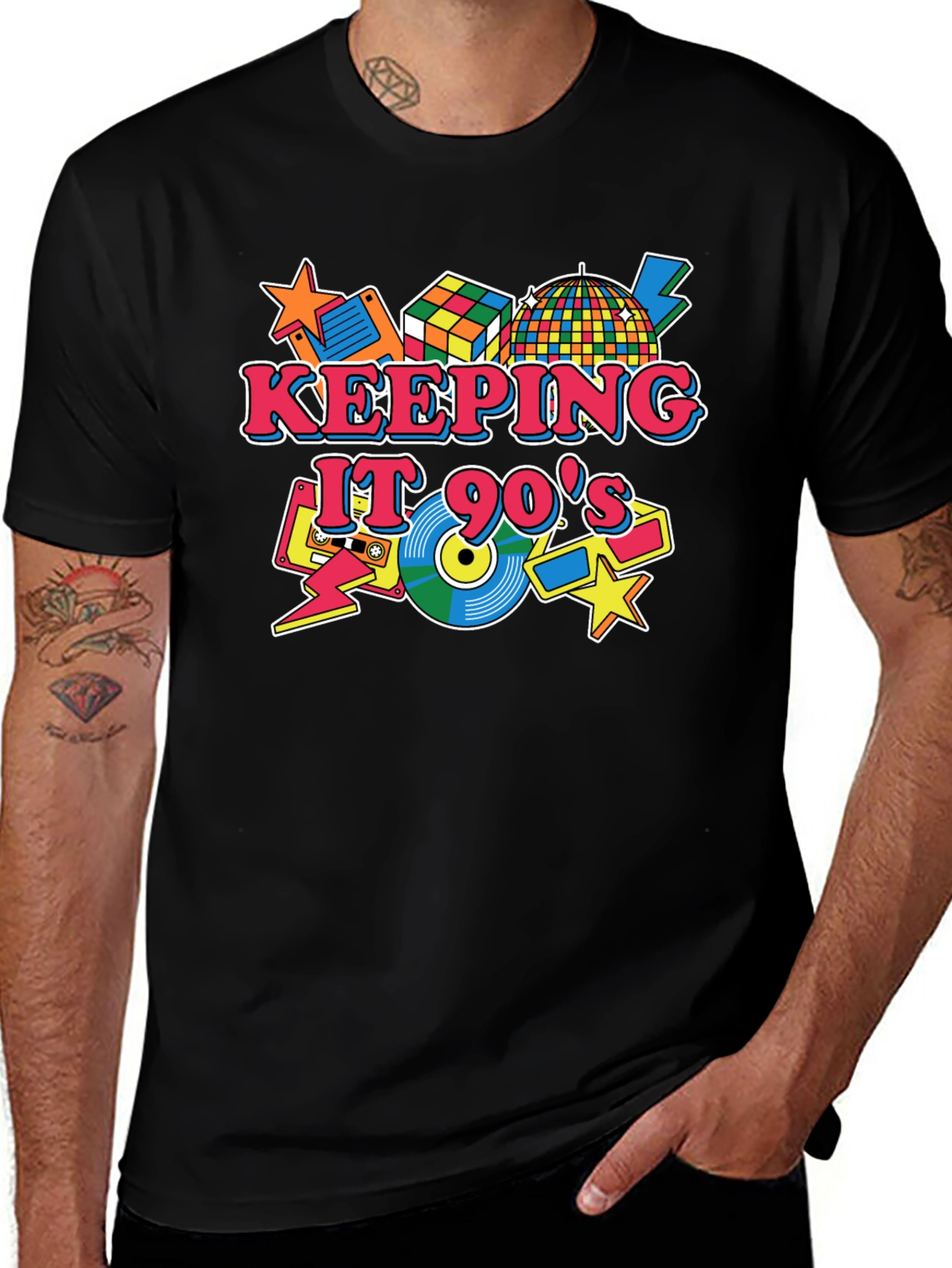 Keeping It 90s T-Shirt - Retro Party