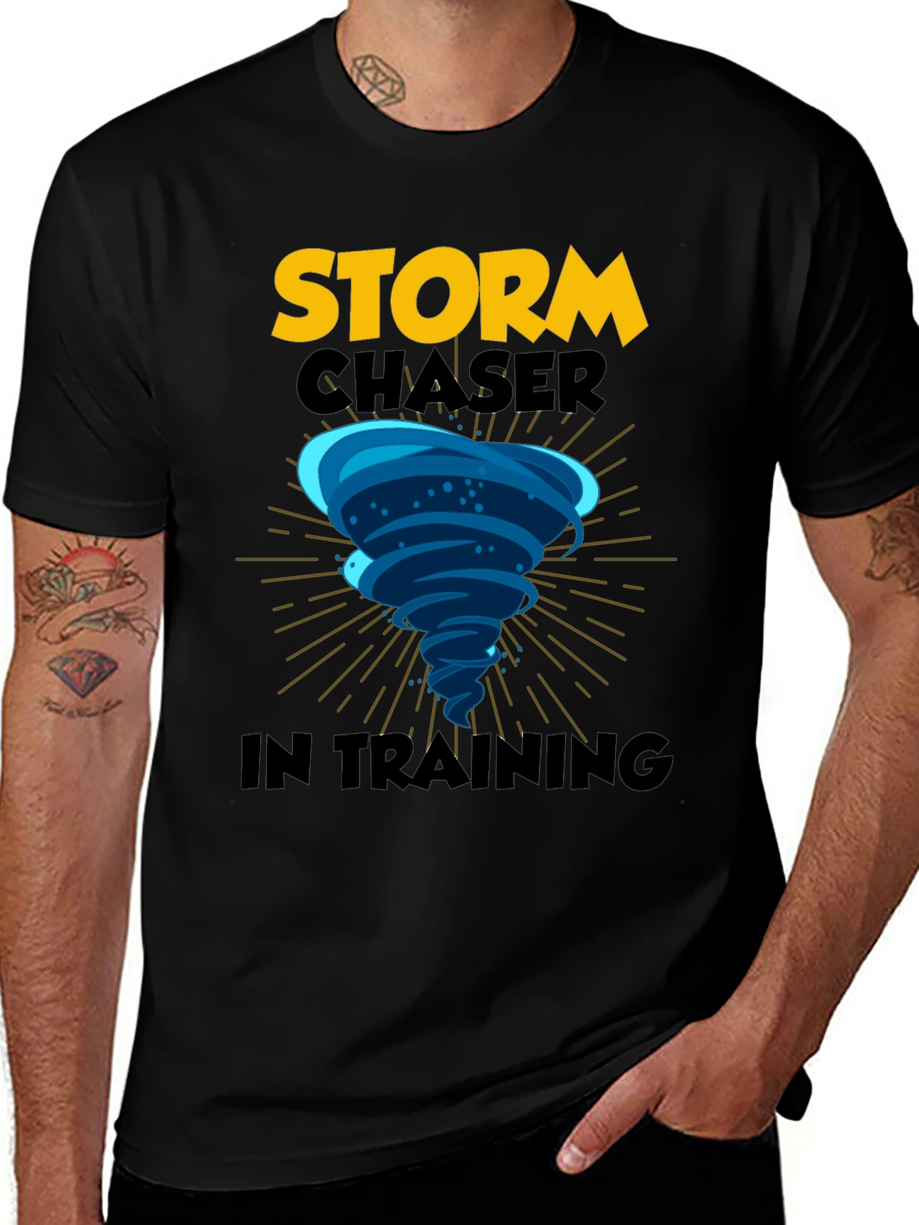 Variant 4 of Storm Chaser in Training Graphic Tee
