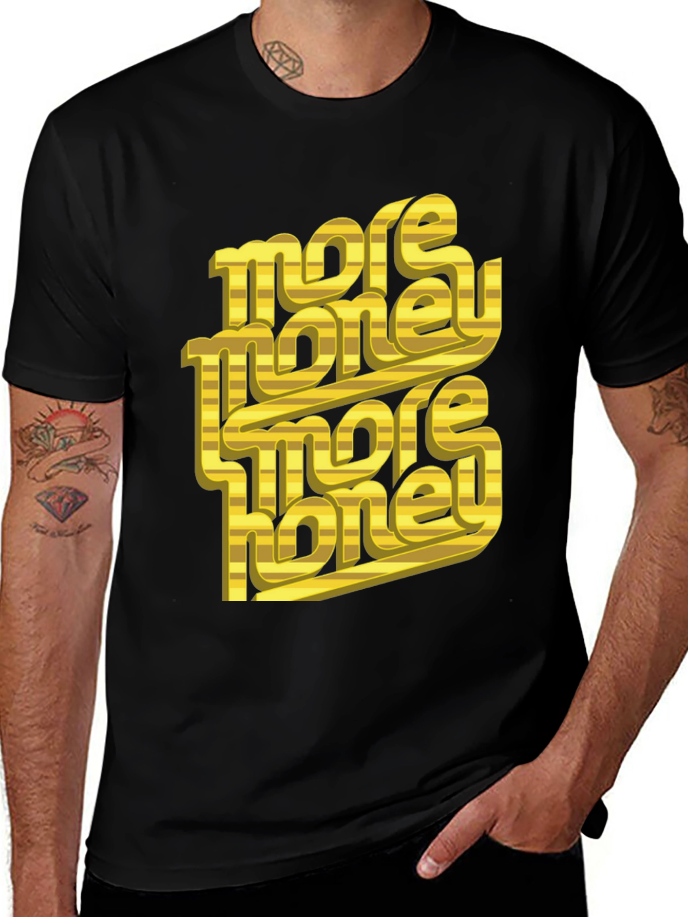 Variant 4 of More Money More Honey Graphic Tee