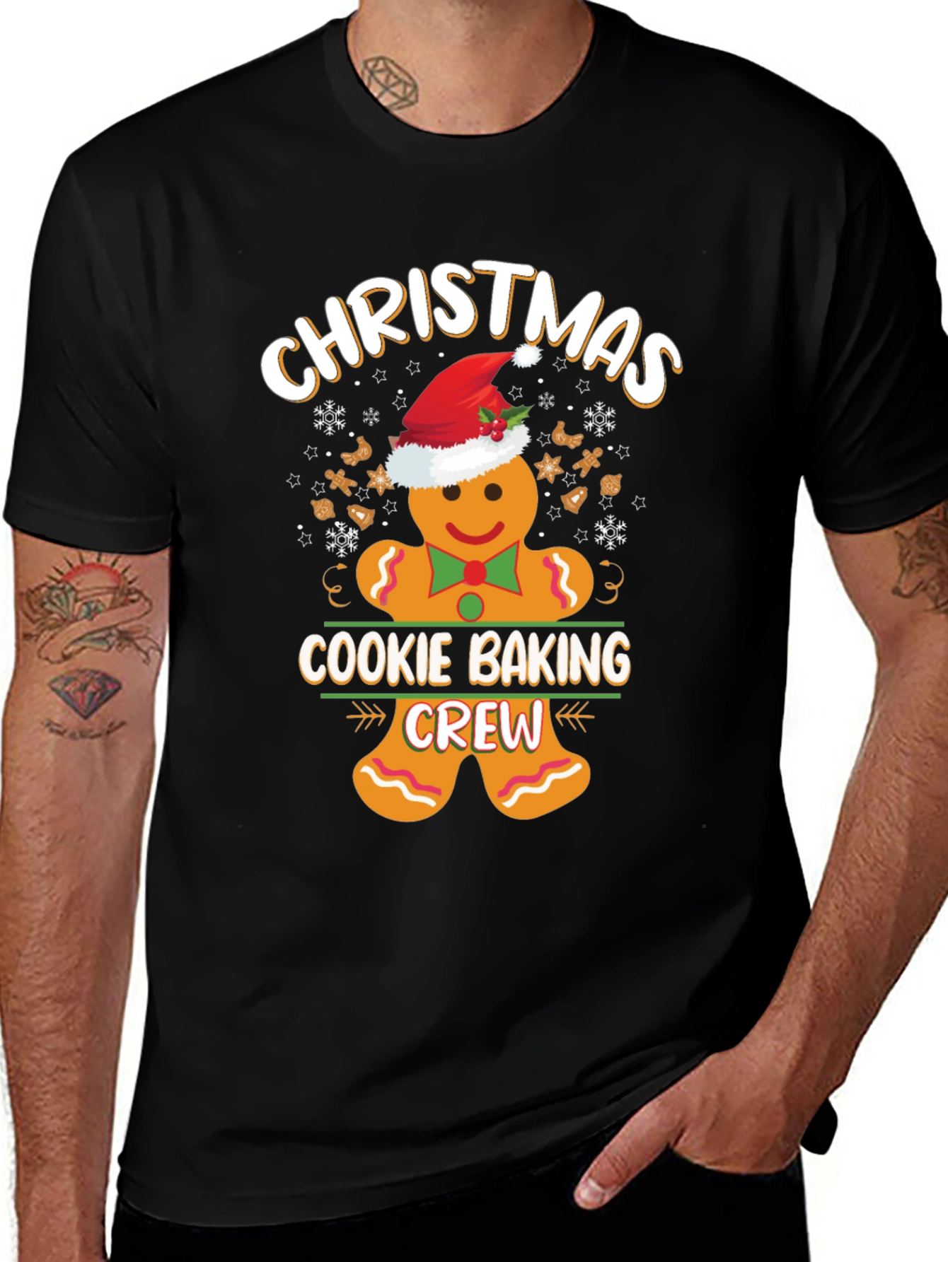 Christmas Cookie Baking Crew T-Shirt