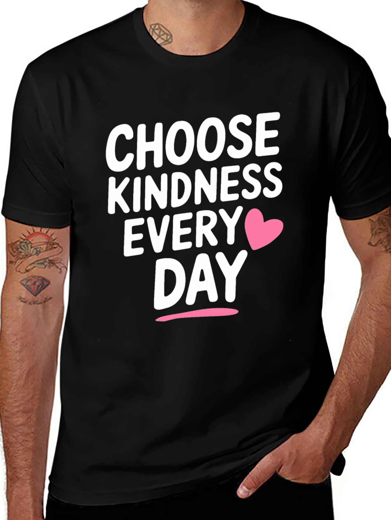Variant 24 of Choose Kindness Every Day Graphic Tee