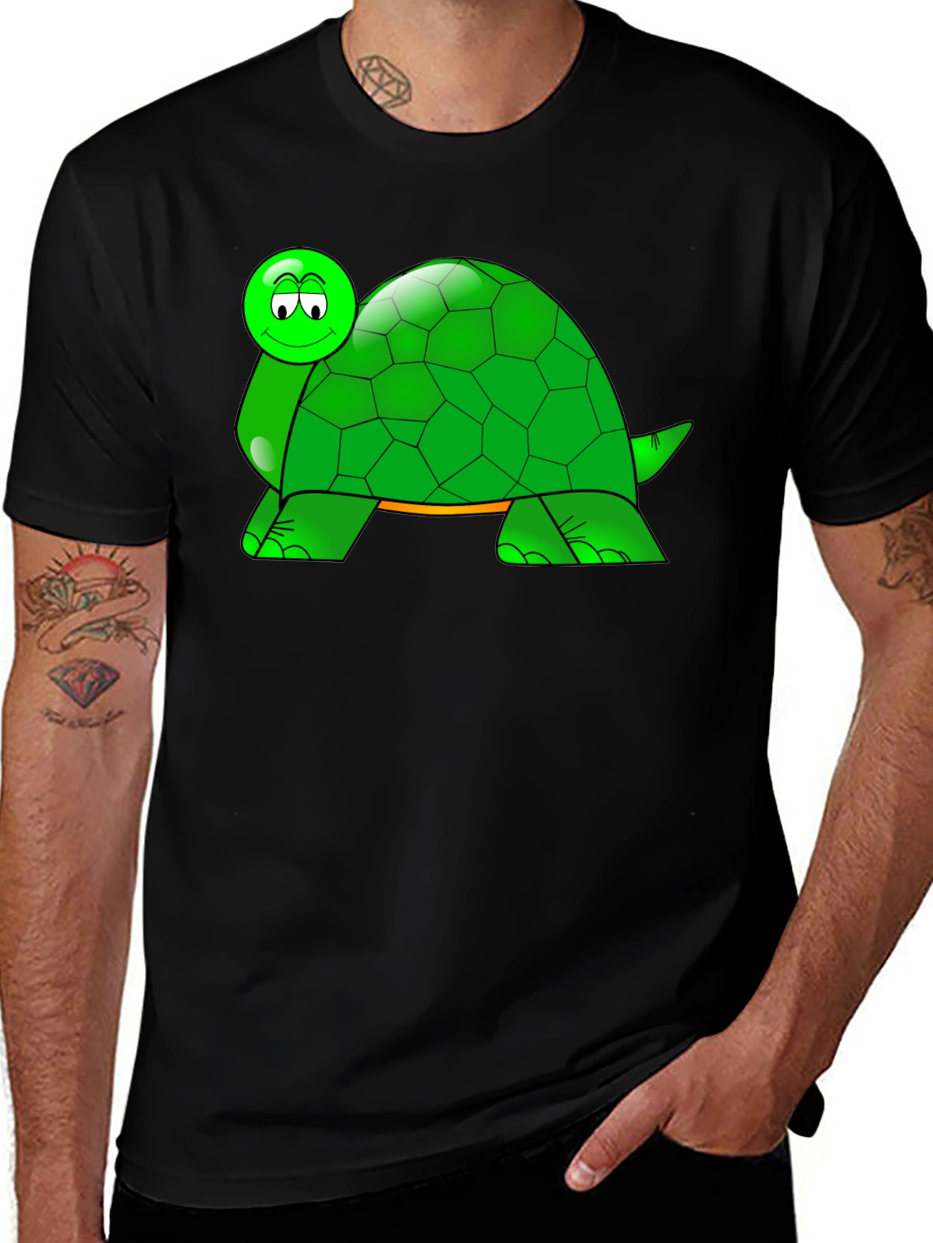 Variant 13 of Turtle Graphic Tee - Fun & Unique T-Shirt