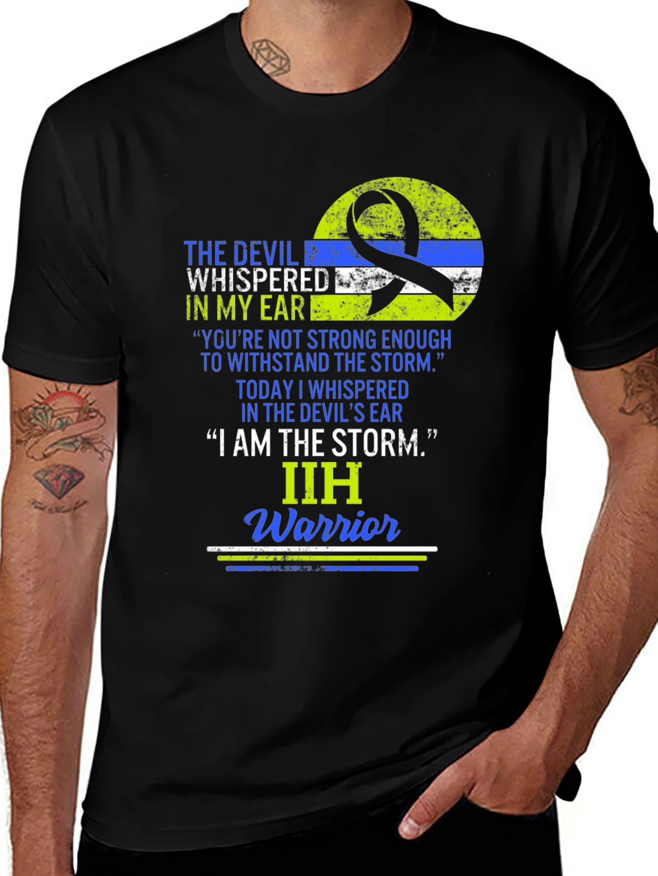 IIH Warrior T-Shirt - The Devil Whispered in My Ear