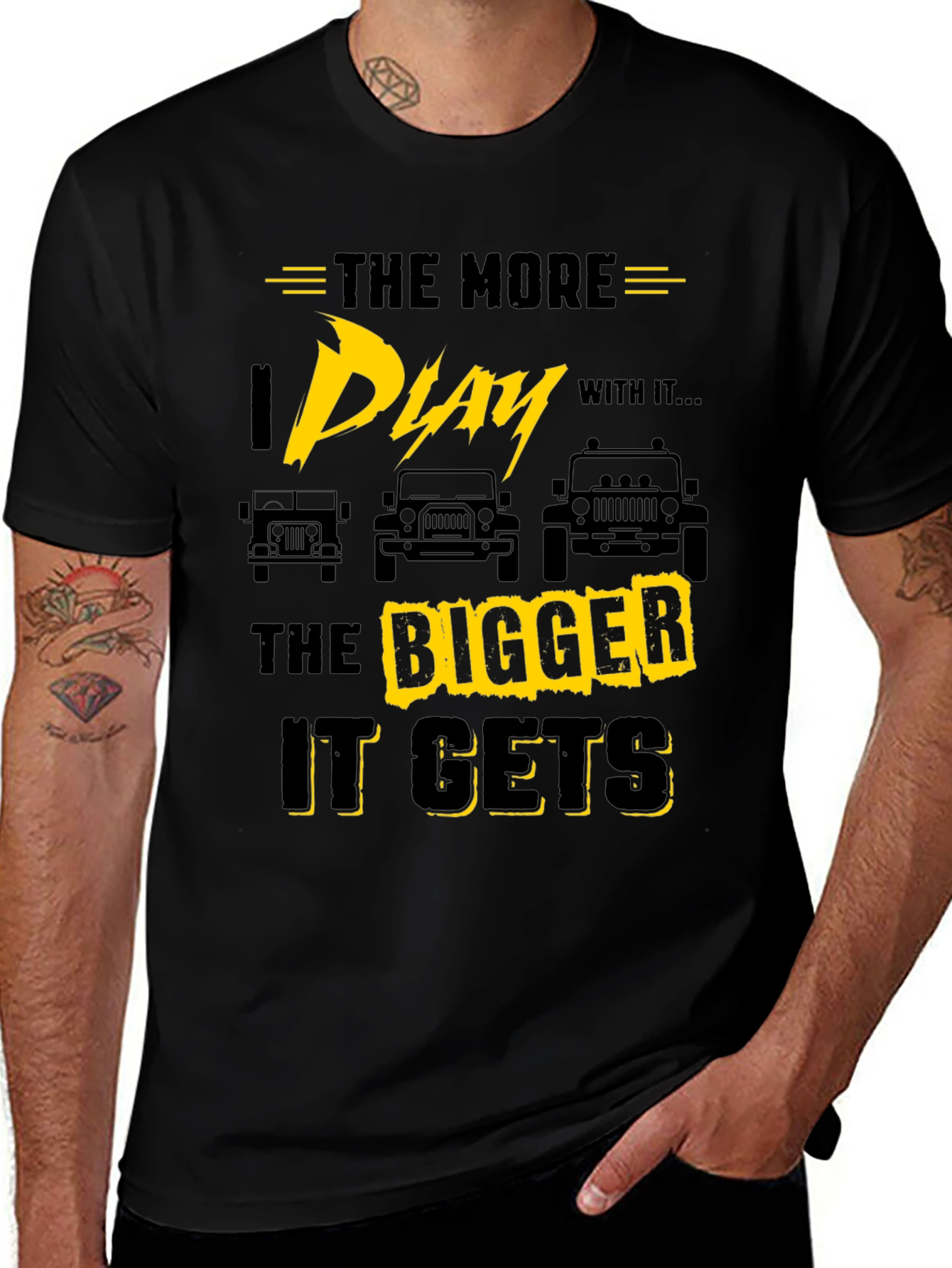 Variant 27 of The More I Play T-Shirt