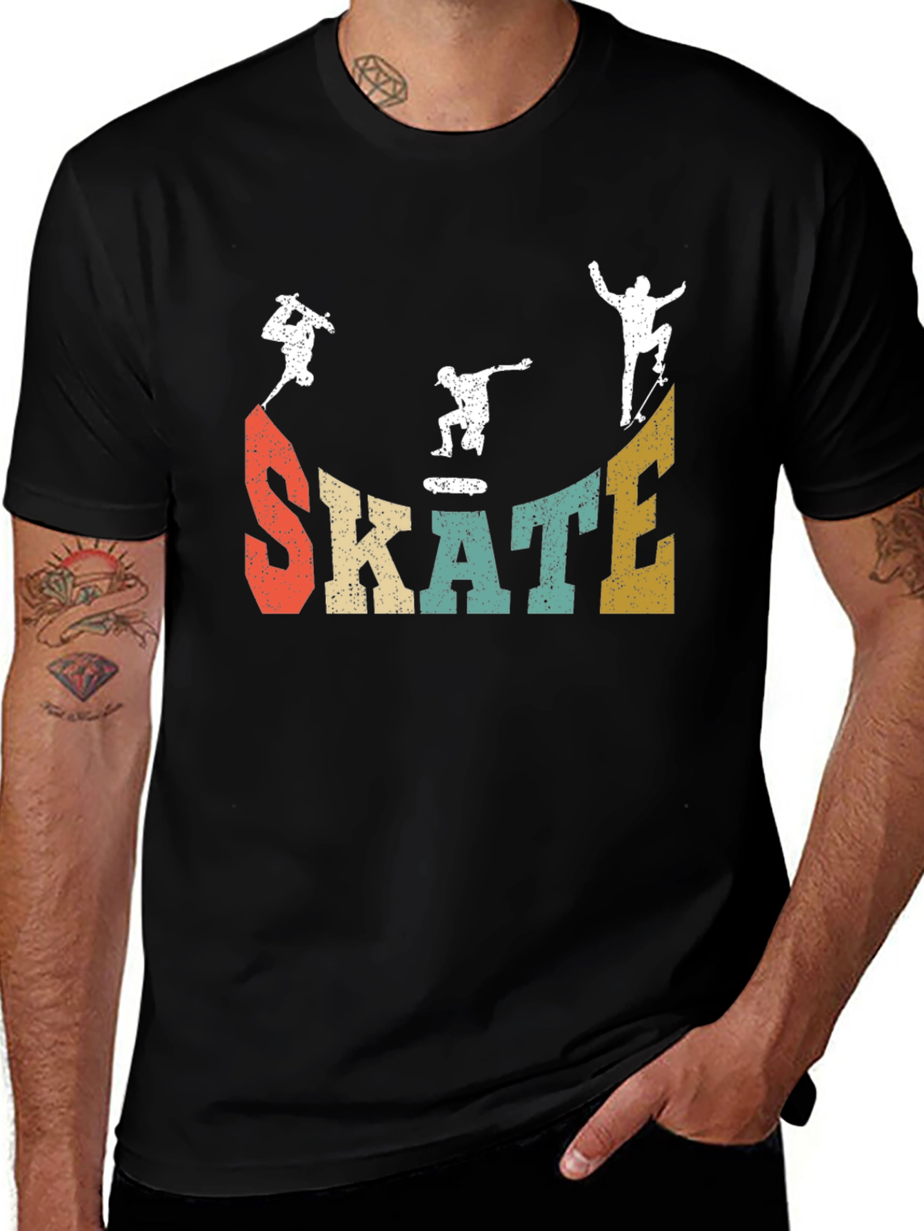 Variant 29 of Vintage Skate T-Shirt - Skateboard Design