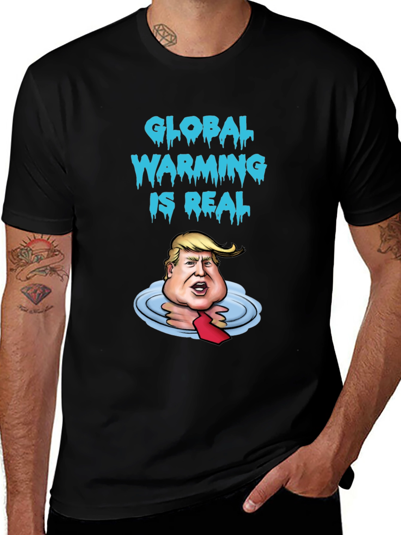 Variant 21 of Global Warming T-Shirt - Funny Political Tee