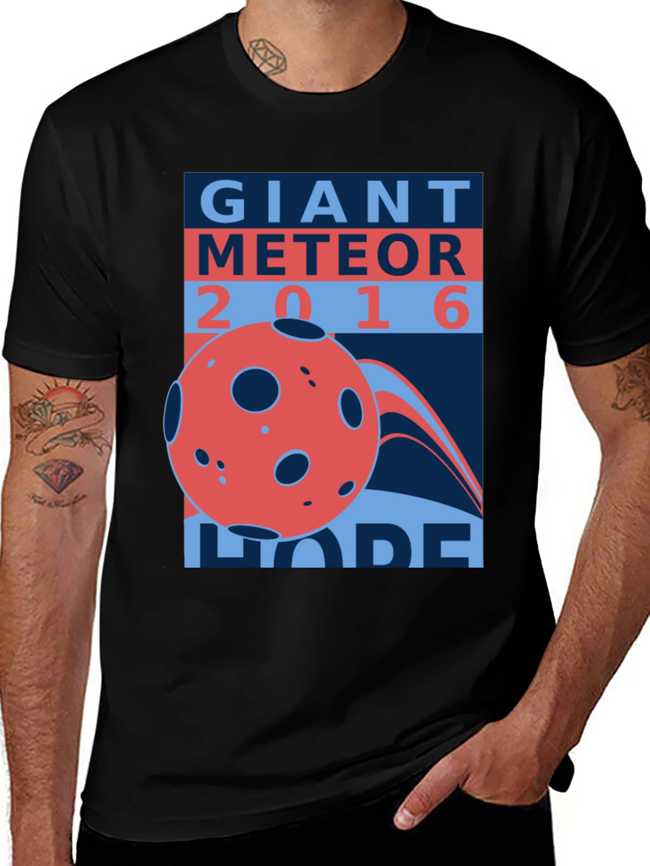 Variant 3 of Giant Meteor 2016 T-Shirt