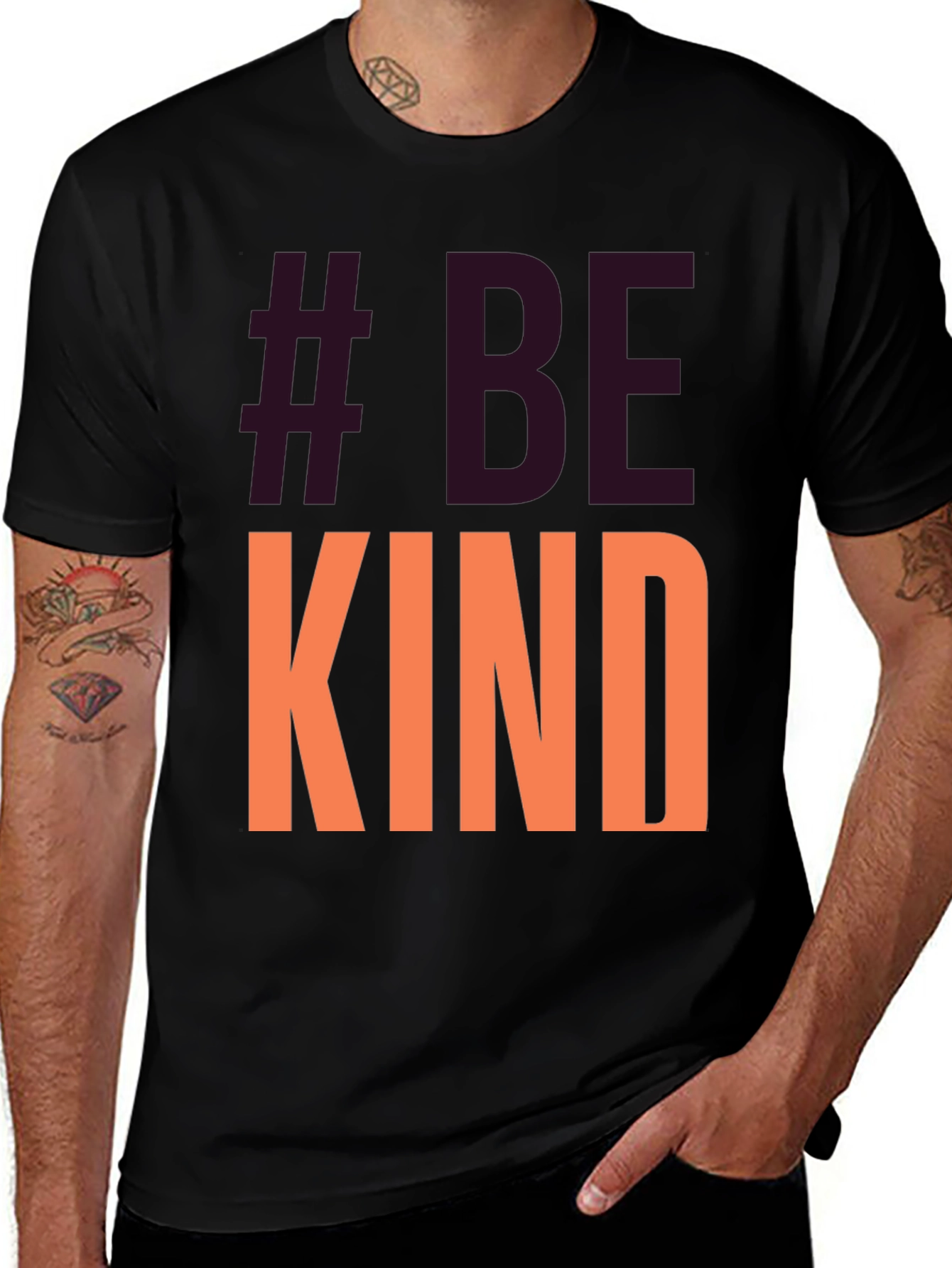 Variant 21 of Be Kind Graphic Tee - Stylish Comfort