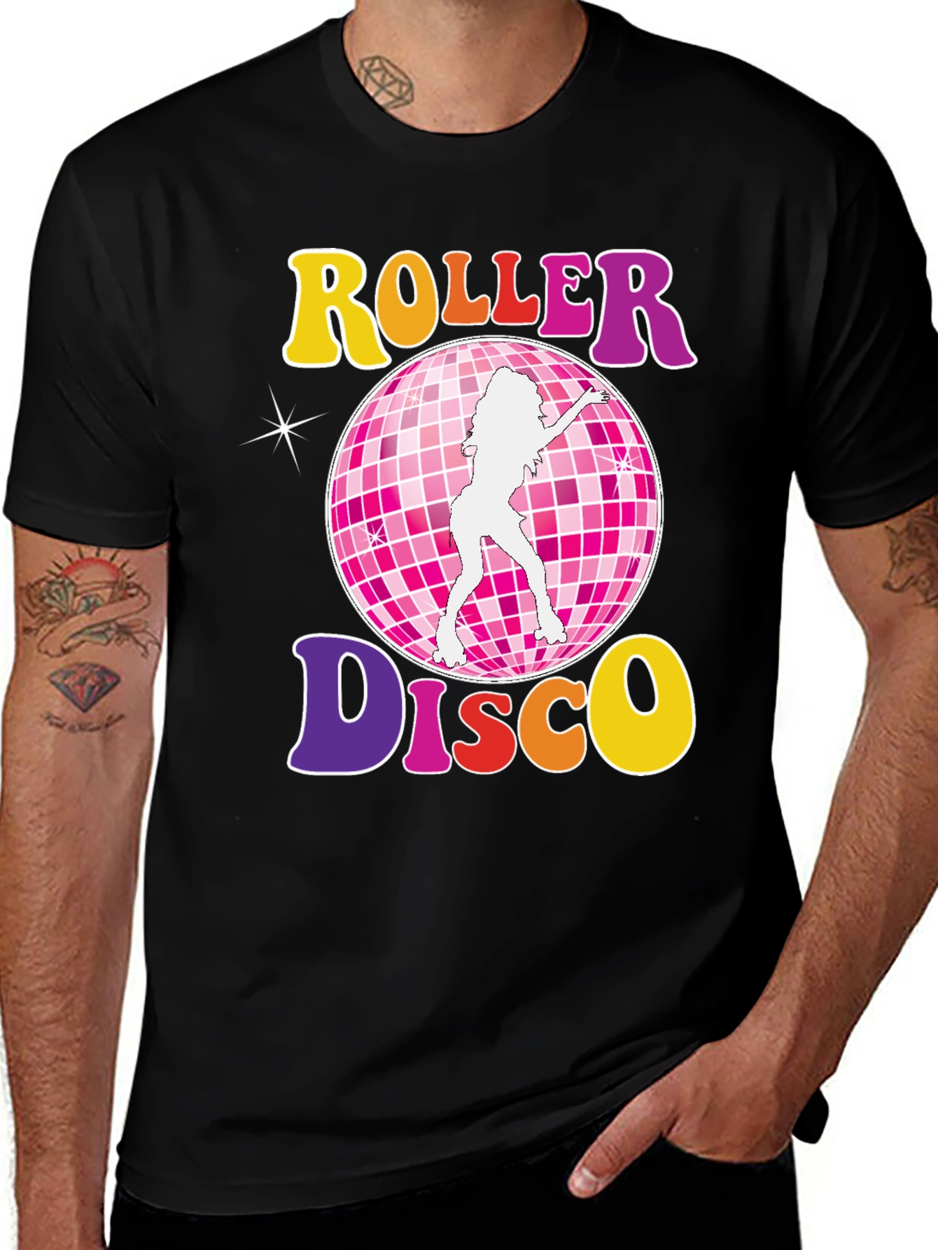 Roller Disco T-Shirt: Retro Party Tee