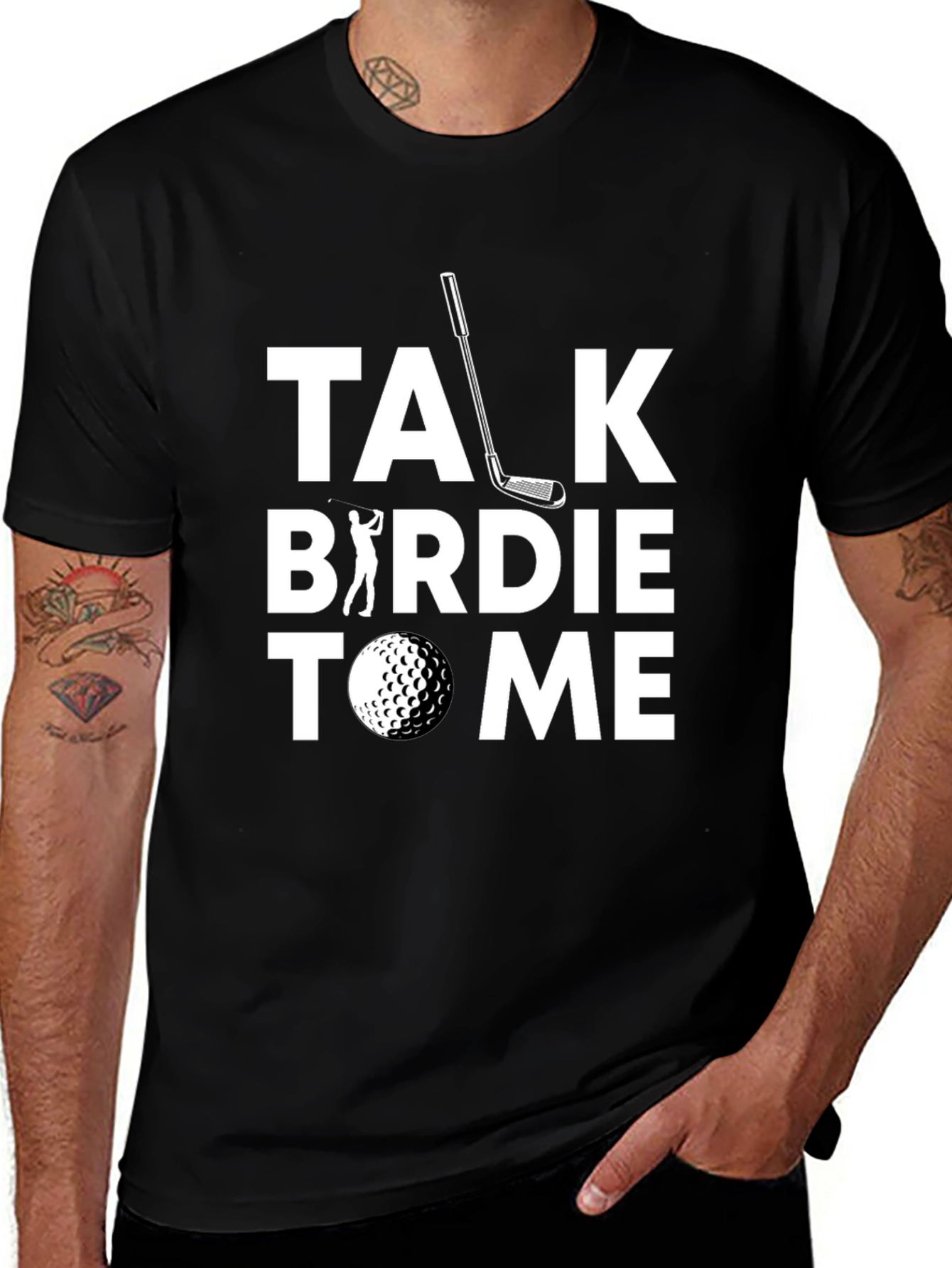 Variant 3 of Talk Birdie To Me - Golf T-Shirt