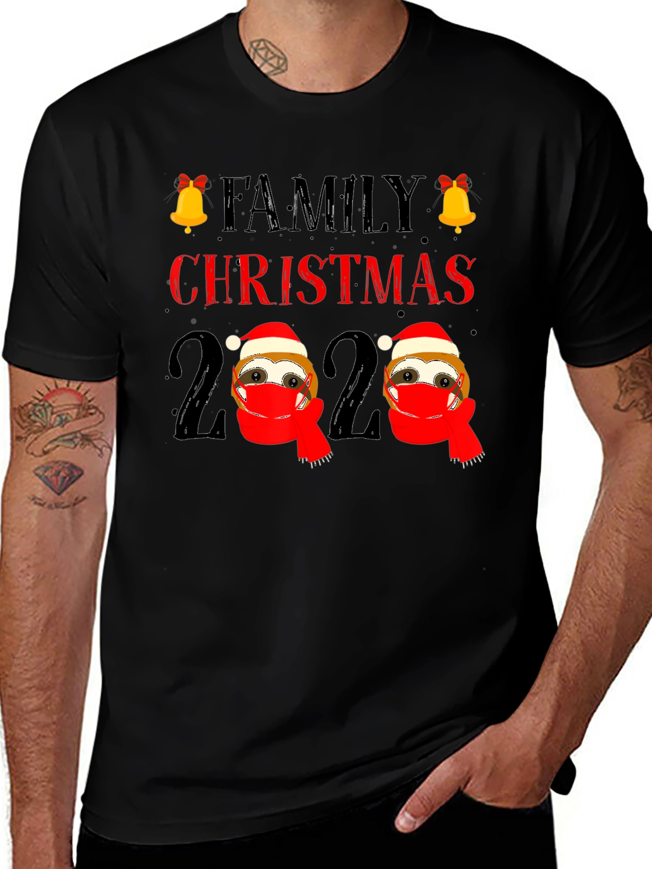 Family Christmas 2020 Sloth T-Shirt