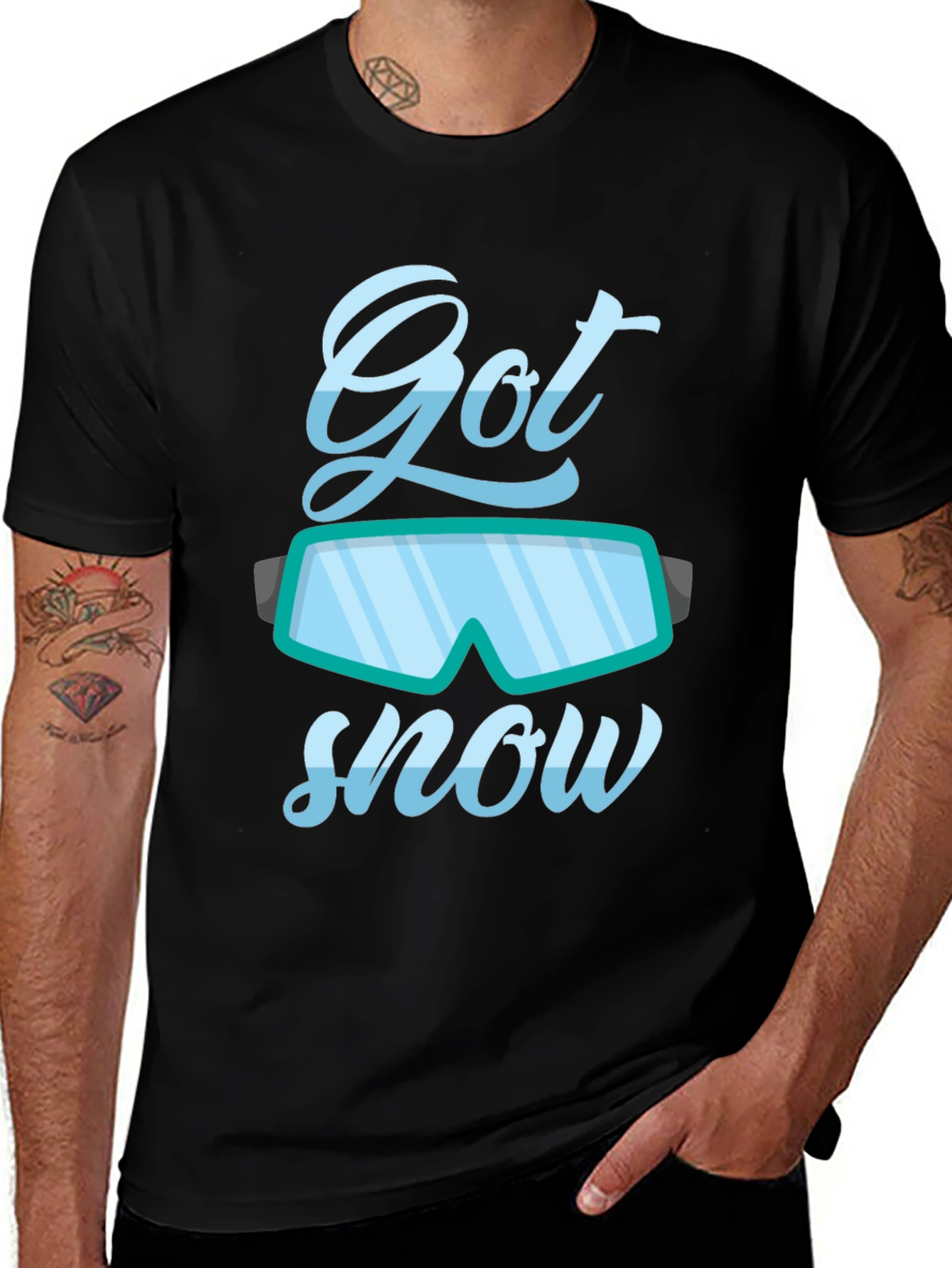 Variant 9 of Got Snow T-Shirt - Winter Fun Tee